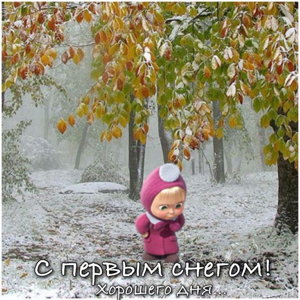 Открытки с первым снегом,первый снег,выпал первый снег,снежок Открытка открытки картинка картинки с первым снегом,с выпадением первого снега,снежка,первые снежинки,открытки снежные с первым снегом,первый снег скачать бесплатно