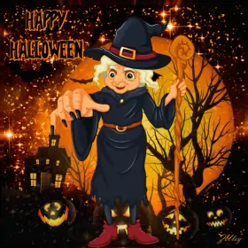 Открытки на хэллоуин Открытки гиф хэллоуин,открытки мерцающие,анимация на хэллоуин