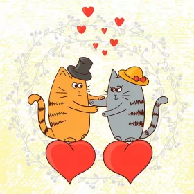 Открытки день влюблённых прикольные Картинка  открытка прикольная   день влюблённых 14 февраля .