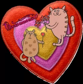 Открытки день влюблённых прикольные Картинка  открытка прикольная   день влюблённых 14 февраля .