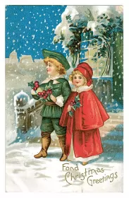 Открытки ретро Merry Christmas Открытки картинки ретро Merry Christmas ретро стиль с рождеством