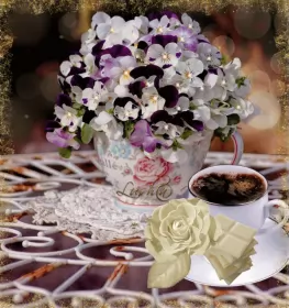 Доброе утро ретро открытки Открытка гиф с добрым утром ,доброе утро ретро,ретро стиль .