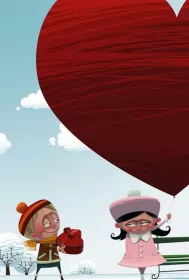 Открытки день влюблённых прикольные Картинка  открытка прикольная   день влюблённых 14 февраля .