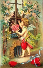 Открытки день влюблённых ретро Открытки 14 февраля на день святого Валентина,день влюблённых ретро