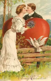 Открытки день влюблённых ретро Открытки 14 февраля на день святого Валентина,день влюблённых ретро