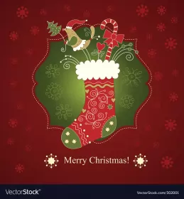 Открытки Merry Christmas Открытки на рождество,merry christmas,с рождеством на английском,носок