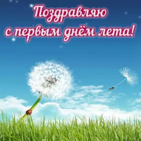 Открытки первый день лета Открытки первый день лета,первое июня  начало лета,с первым днём лета