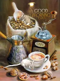 Доброе утро ретро открытки Открытка гиф с добрым утром ,доброе утро ретро,ретро стиль .