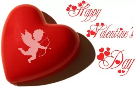 Открытки Valentines Day Картинка открытка Valentines Day день всех влюблённых 14 февраля