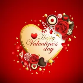 Открытки Valentines Day Картинка открытка Valentines Day день всех влюблённых 14 февраля