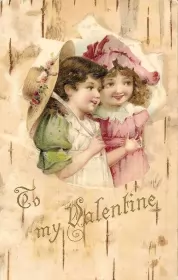 Открытки день влюблённых ретро Открытки 14 февраля на день святого Валентина,день влюблённых ретро