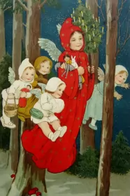 Открытки рождество ретро Открытки картинки с рождеством ретро,на рождество в стиле ретро