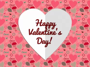 Открытки Valentines Day Открытка картинка Valentines Day день святого Валентина 14 февраля