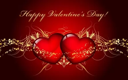 Открытки Valentines Day Картинка открытка Valentines Day день всех влюблённых 14 февраля