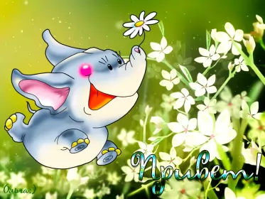 Привет,приветствие Открытка картинка гиф ,мерцающая привет,приветсвие,передать привет