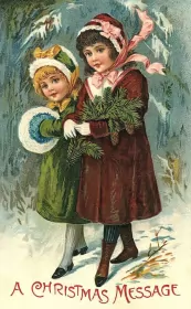 Открытки ретро Merry Christmas Открытки картинки ретро Merry Christmas ретро стиль с рождеством