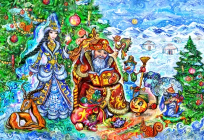 Открытки с новым годом на казахском языке Открытки с новым годом на казахском языке жана жыл,поздравления