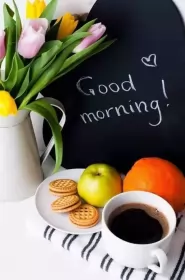 Открытки Good Morning Картинка открытка на английском языке доброе утро Good Morning 