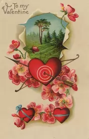 Открытки день влюблённых ретро Открытки 14 февраля на день святого Валентина,день влюблённых ретро