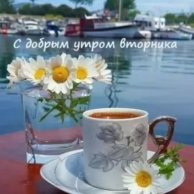 Доброе утро дни недели Открытка красивая доброе утро по дням недели, доброе утро вторника