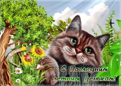 Открытки с последним днём лета Открытка последний день лета,с последним днём уходящего лета