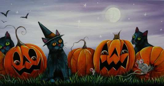 Открытка с праздником хэллоуин,поздравления на хэллоуин,с хэллоуином,чёрные кошки Открытки открытка хэллоуин,на хэллоуин,картинки картинка с праздником хэллоуин,страшилки на хэллоуин открытки,поздравления с хэллоуином,открытка на хэллоуин скачать